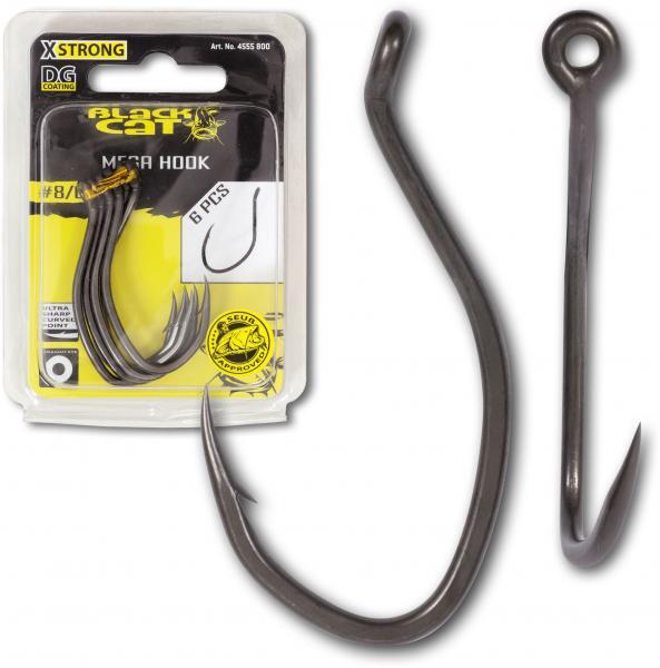 Black Cat Mega Hook DG (6 stuks)