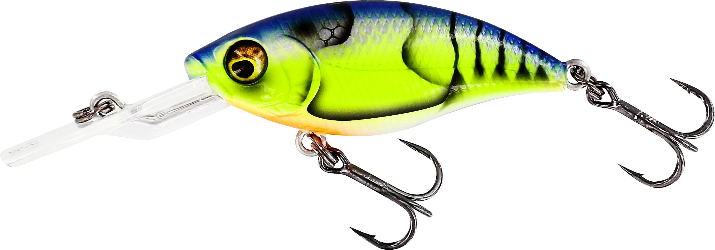 Westin BuzzBite Crankbait 5cm Suspending - Chartreuse Blue Craw