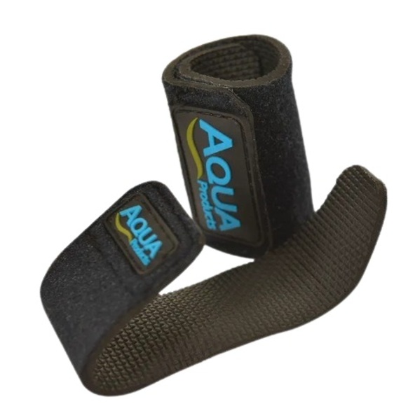 Aqua Neoprene Rod Straps (2 stuks)