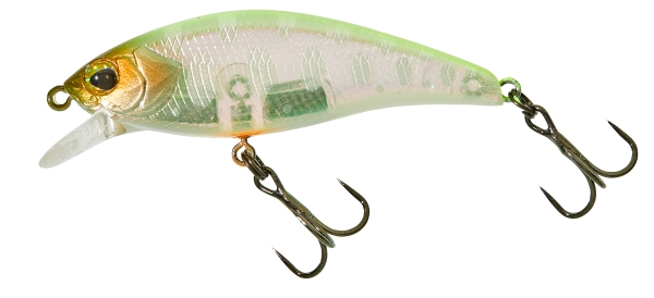 Illex Flat Tricoroll 55 S Forelkunstaas 5.5cm (5.3g) - Chartreuse Back Yama