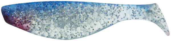Relax Aqua, 10 stuks! - Blue / Clear-Hologram Glitter