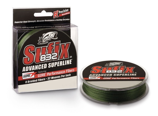 Sufix 832 Braid L.Vis Green Gevlochten Lijn (250m)