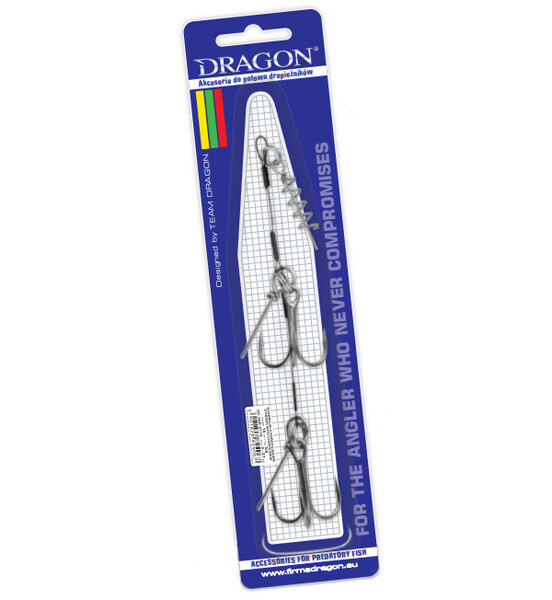 Dragon Big Shad Screw Stinger met Pinnen en Dreggen