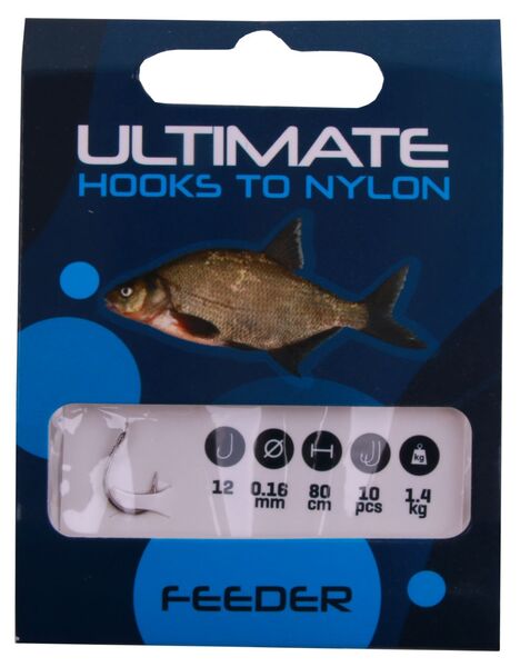 Ultimate Feeder Onderlijnen 10 stuks