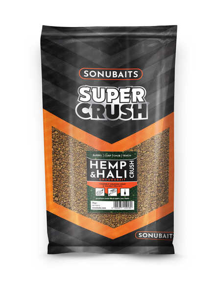 Sonubaits Supercrush Hemp & Hali Lokvoer (2kg)