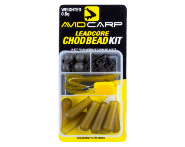 Adventure Carp Box Deluxe, stampvol end-tackle van bekende A-merken! - Avid Carp Chodbead Kit