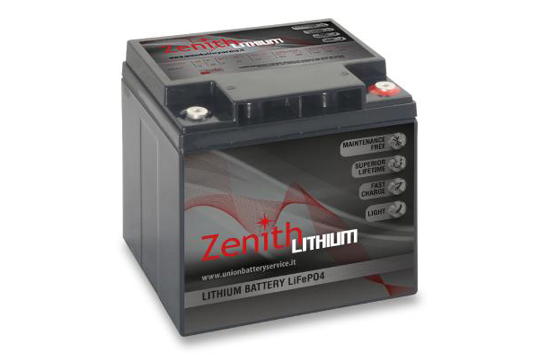 Zenith Lithium accu 12V 40Ah + Rebelcell Li-ion Acculader