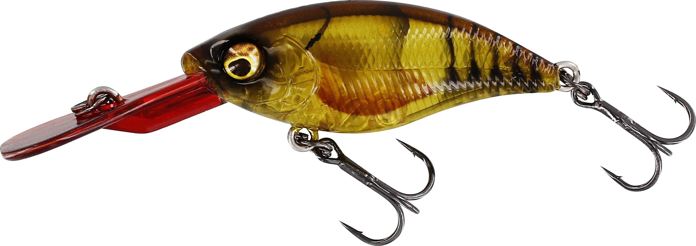 Westin BuzzBite Crankbait 5cm Suspending - Clear Brown Craw