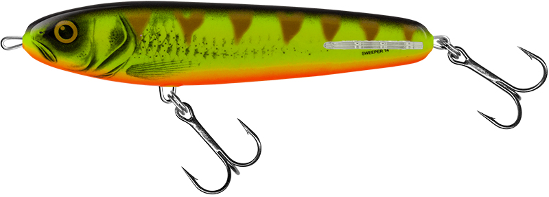 Salmo Sweeper Sinking Jerkbait 14cm (50g) Limited Edition - Mat Tiger