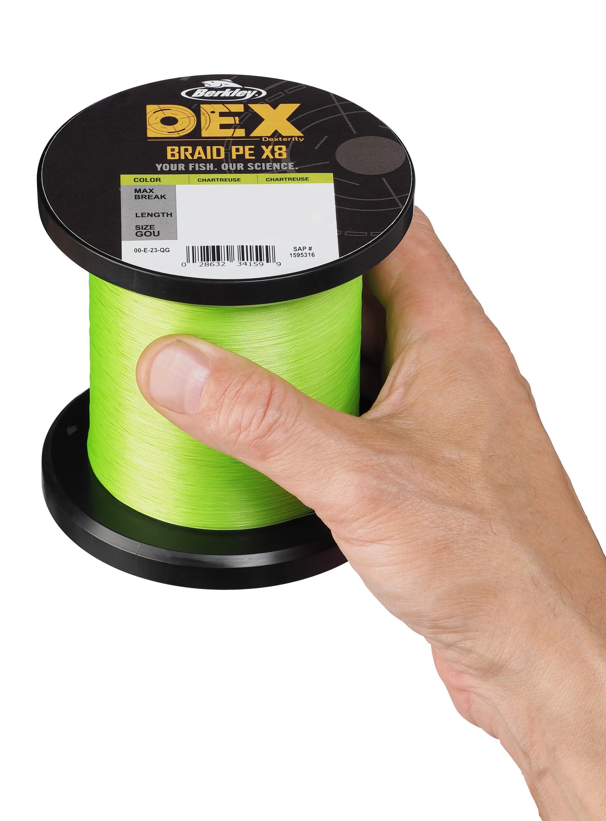 Berkley Dex X8 Gevlochten Lijn Chartreuse 3000m