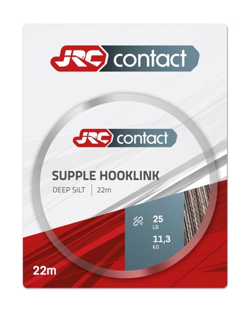 JRC Contact Supple Hooklink Deep Silt (22m)