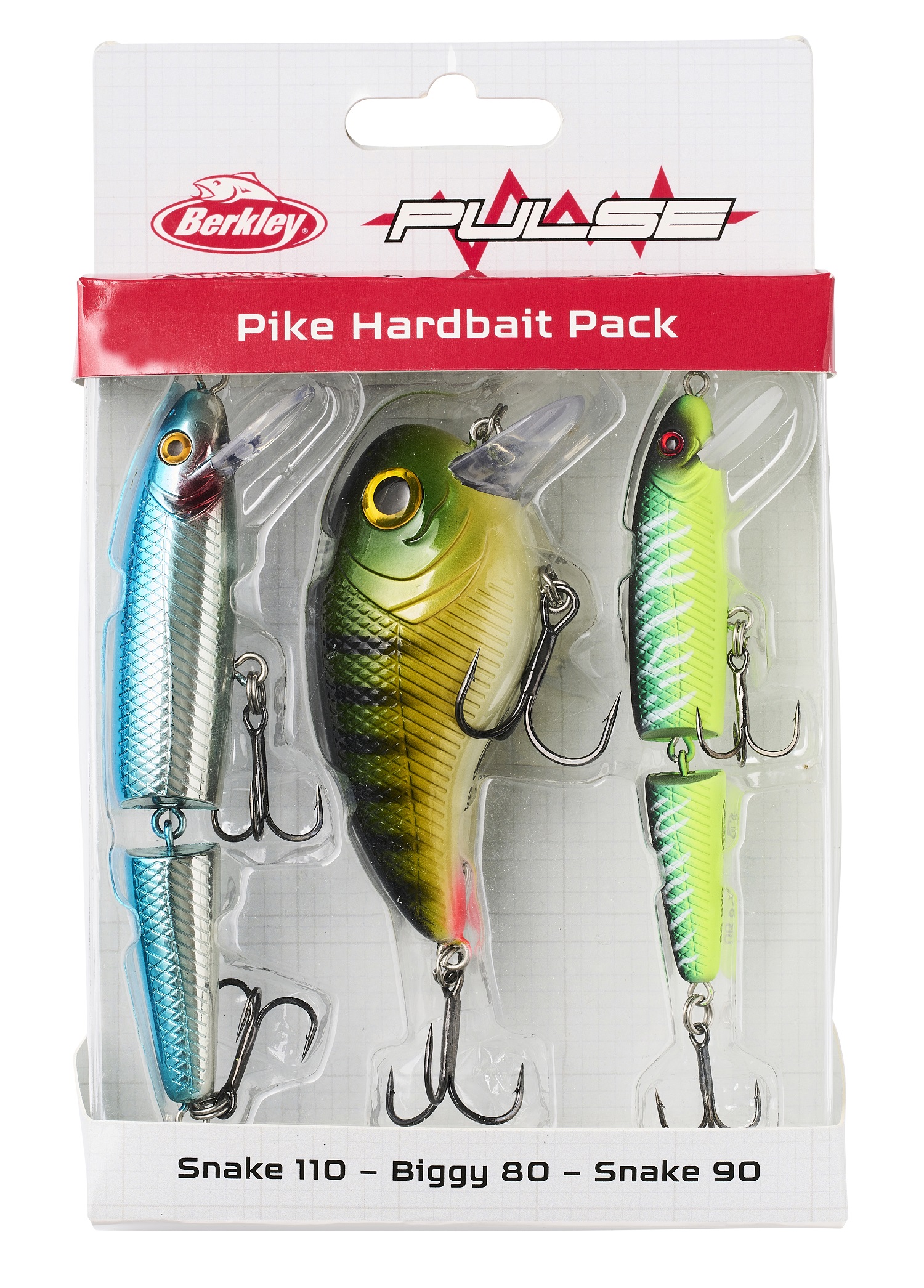Berkley Pulse Hardbait Pack Pike Kunstaas Set (3pcs)