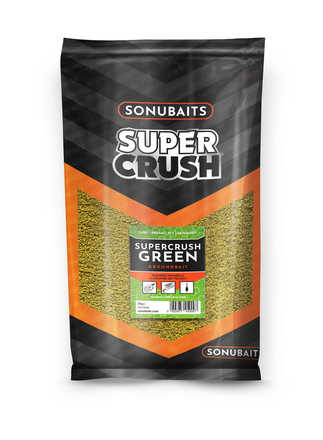 Sonubaits Supercrush Green Groundbait Lokvoer (2kg)