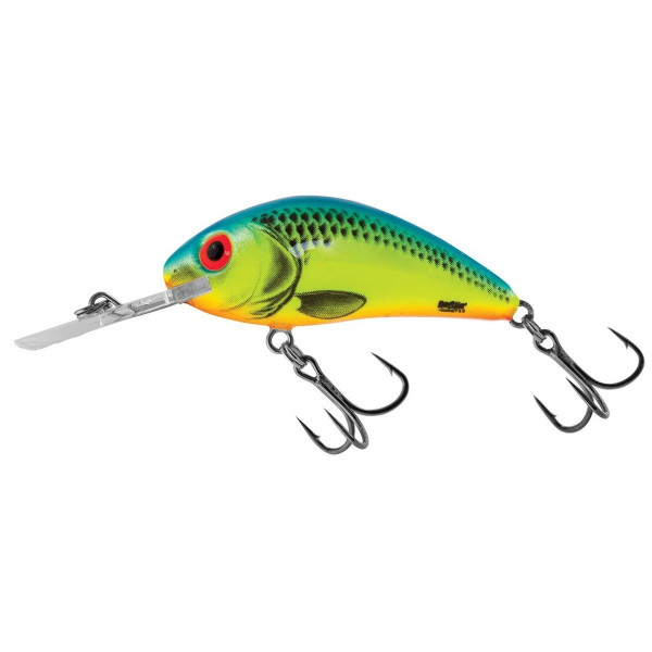 Salmo Rattlin' Hornet Floating Plug 4,5cm (6g) - Chartreuse Blue