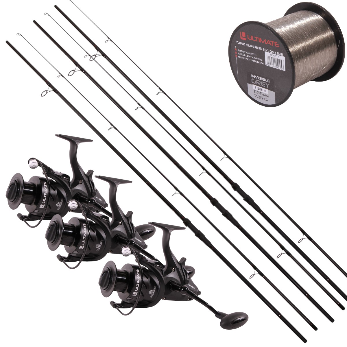 Ultimate Adventure Carp II 11ft (3lb) + ULX 8000 Hengelset