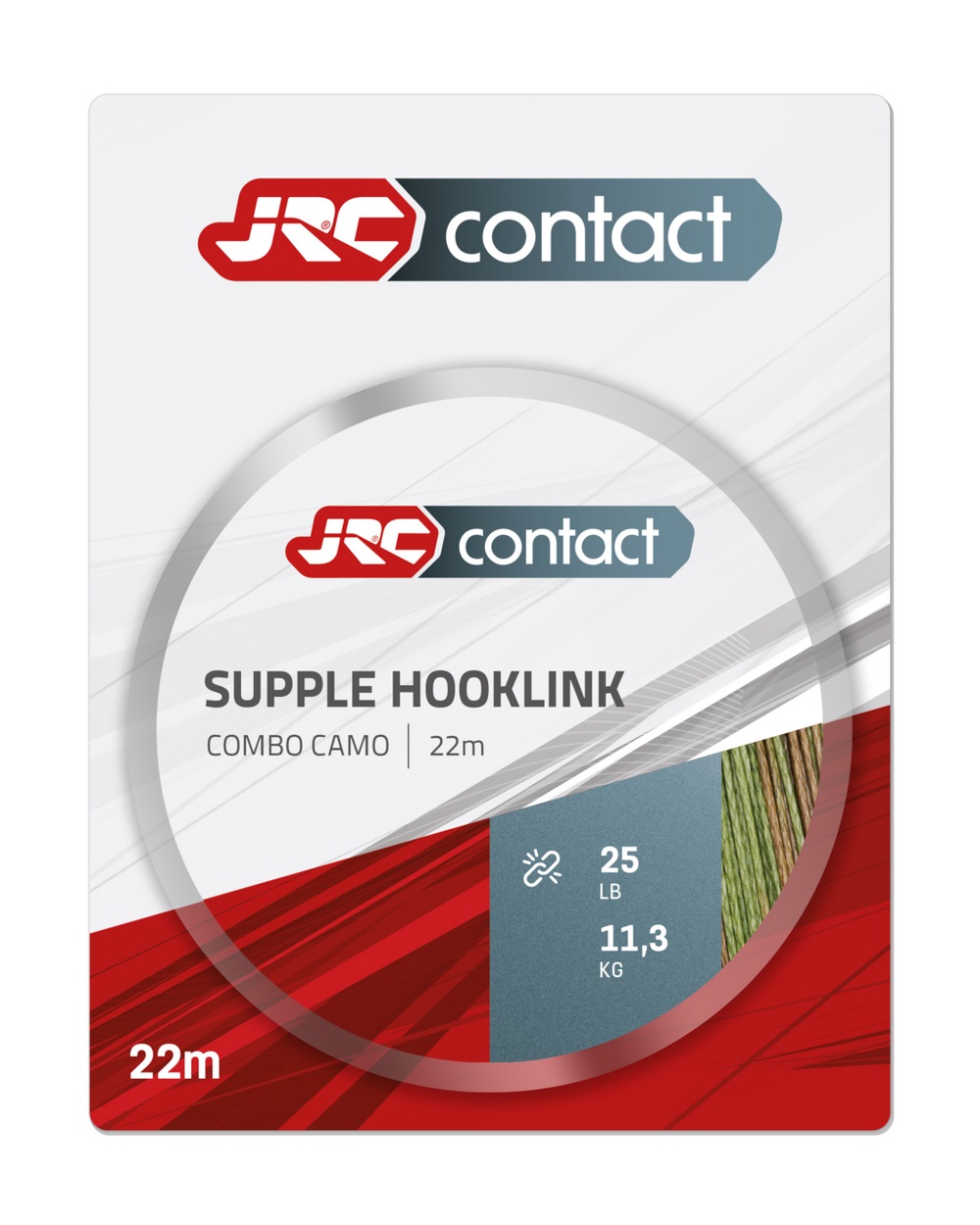 JRC Contact Supple Hooklink Combo Camo (22m)