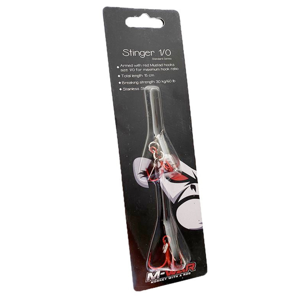 M-WAR Shallow Stinger - M-WAR Shallow Stinger Hook Size 1/0