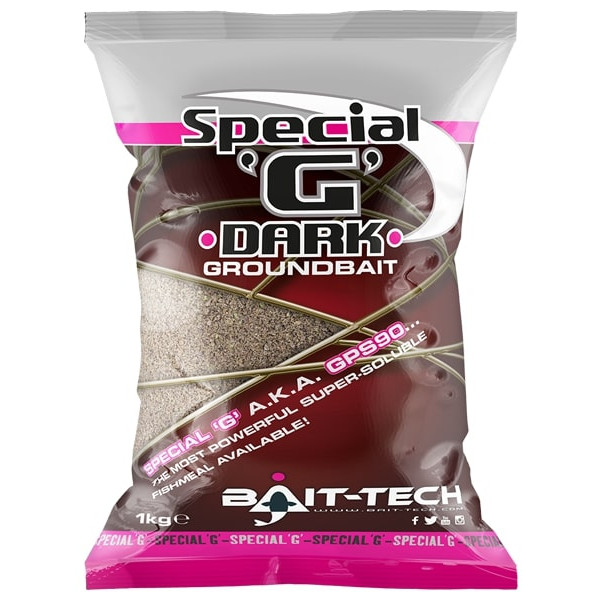 Bait-Tech Special G Groundbait Lokvoer (1kg) - Dark