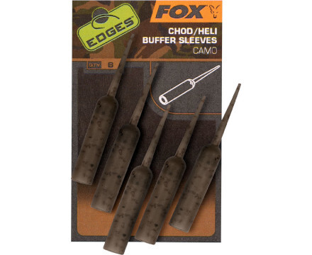 Fox Edges Camo Naked Chod/Heli Buffer Sleeves 6 stuks