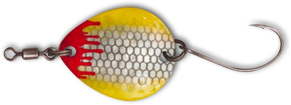 Magic Trout Bloody Blades Lepel 2,1g - Pearl/Yellow
