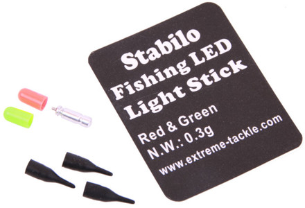 Stabilo Fishing LED lichtje voor op je dobber, hengeltop, in je swinger en in je shad!