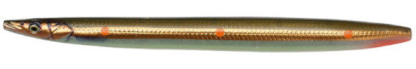 Savage Gear 3D Line Thru Sandeel 12,5cm 19gr - Copper Orange Dots