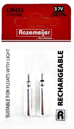 Rozemeijer LIR425 Lithium Dobber Battery Pack (2pcs) (oplaadbaar)