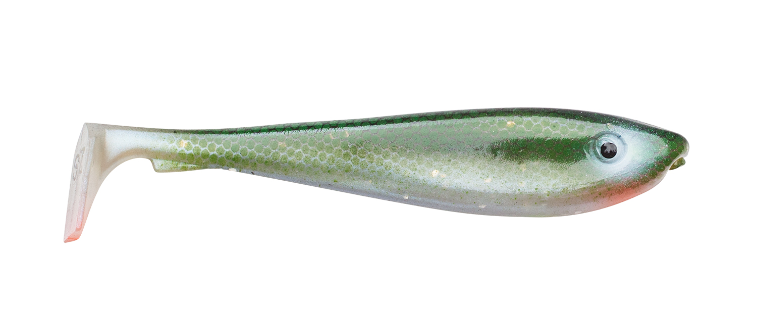 Svartzonker McRubber Shad 9cm (6 stuks) - Rūgen Herring