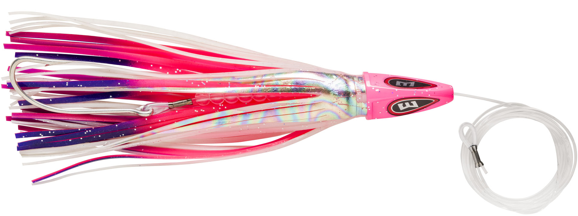 Williamson Hspeed Tuna Catcher Zeevis Rig 19cm (99g) (4 Stuks) - Candy floss