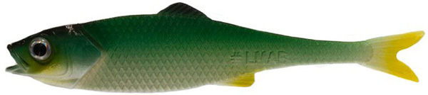 LMAB Finesse Filet 11cm, 3 stuks! - Green Shiner