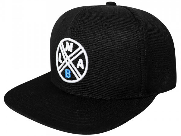 LMAB Cap - Snapback Logo Black