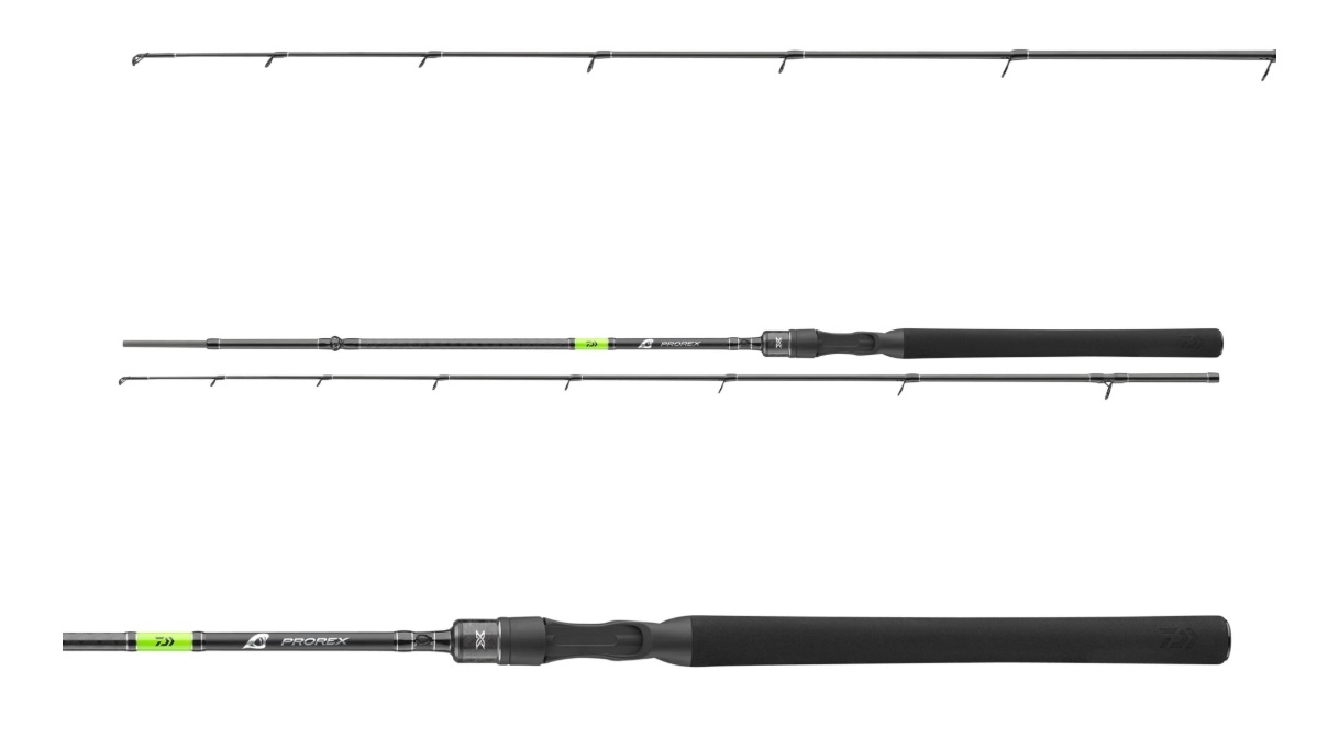 Daiwa Prorex X Jerk Baitcaster Hengel 1.85m (30-80g)