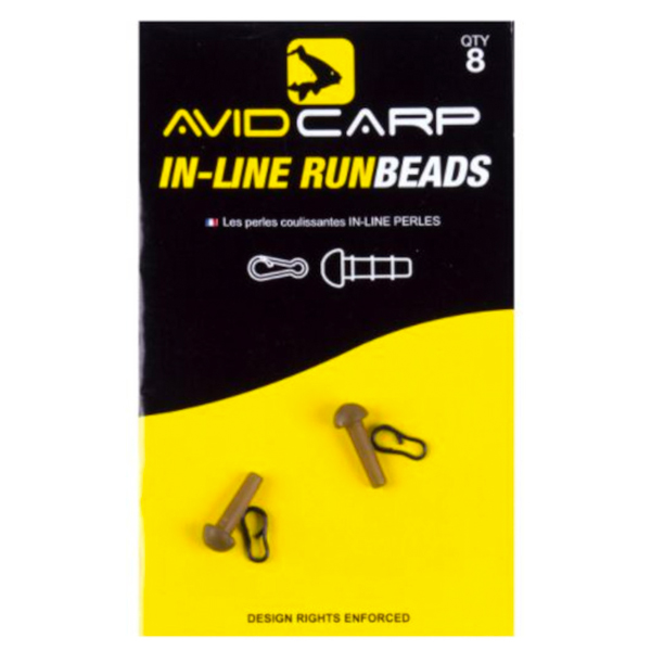 Super Adventure Carp Box Deluxe, stampvol end-tackle van bekende A-merken! - Avid Carp In-Line Run Beads