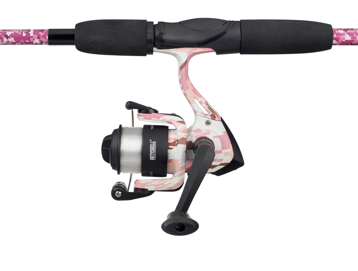 Mitchell Tanager Pink Camo II Spin Hengelset CMB
