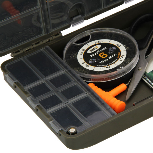 NGT Tacklebox Set, ideaal voor het opbergen van klein materiaal! - NGT Terminal Tackle XPR Box System