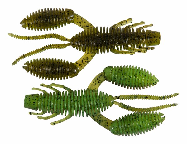 Ultimate Puncher Cray Creaturebait 8cm (8 Stuks) - Green Bug