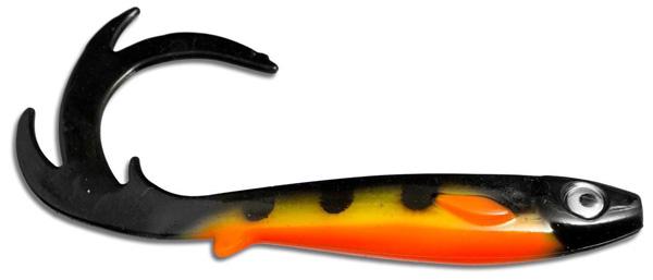 EJ Lures Flatnose Dragon - Black Okoboji Perch