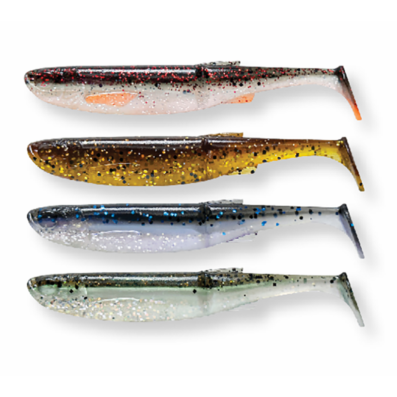 Savage Gear Craft Bleak Shad 8.5cm (5 Stuks) - Clear Water Mix