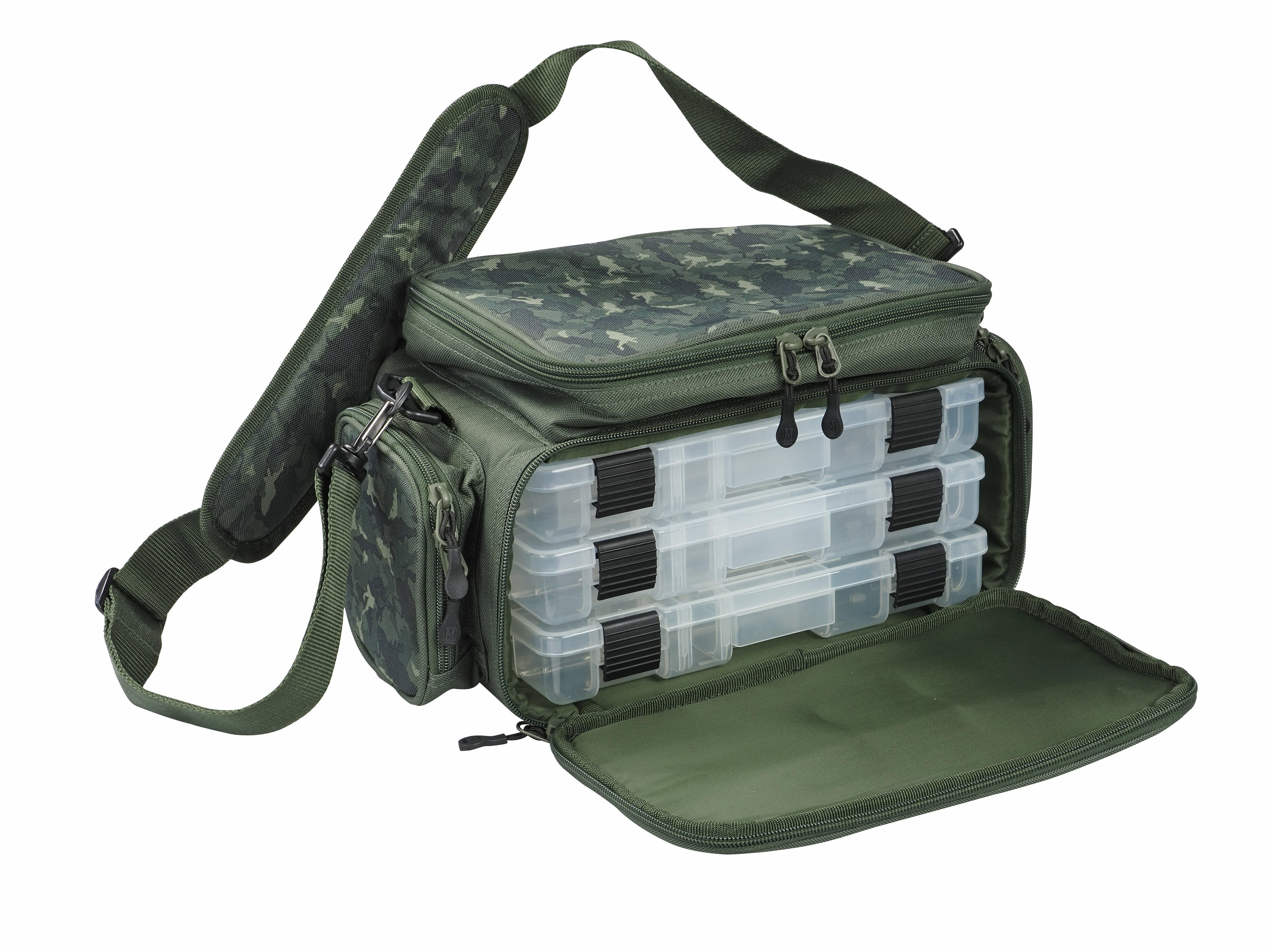 Mitchell MX Camo Stacker Vistas (Incl. Tackleboxen)