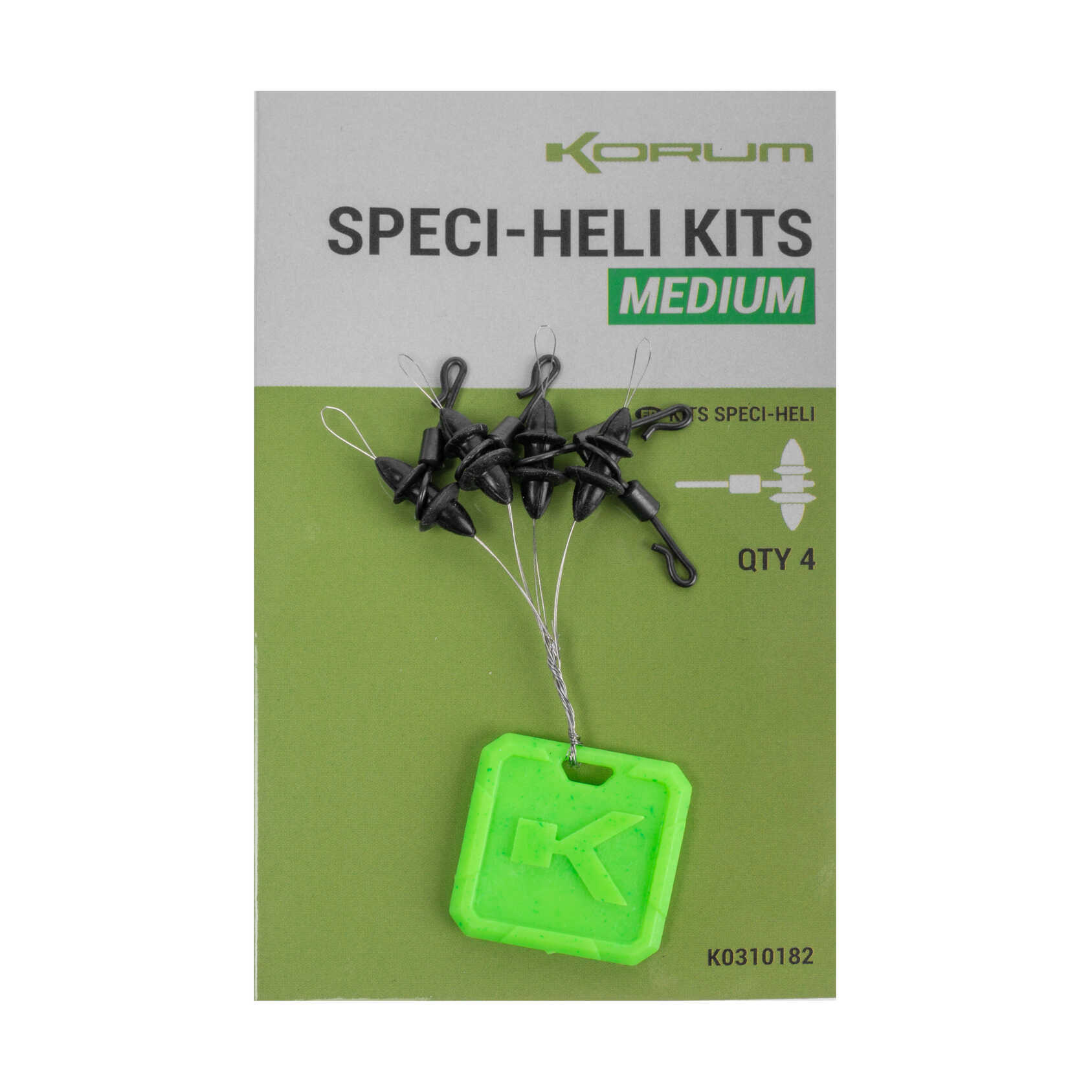 Korum Speci-Heli Kits (4 Stuks)