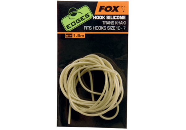 Fox Hook Silicone Trans Khaki - Fox Hook Silicone Trans Khaki Hook Size 10-7