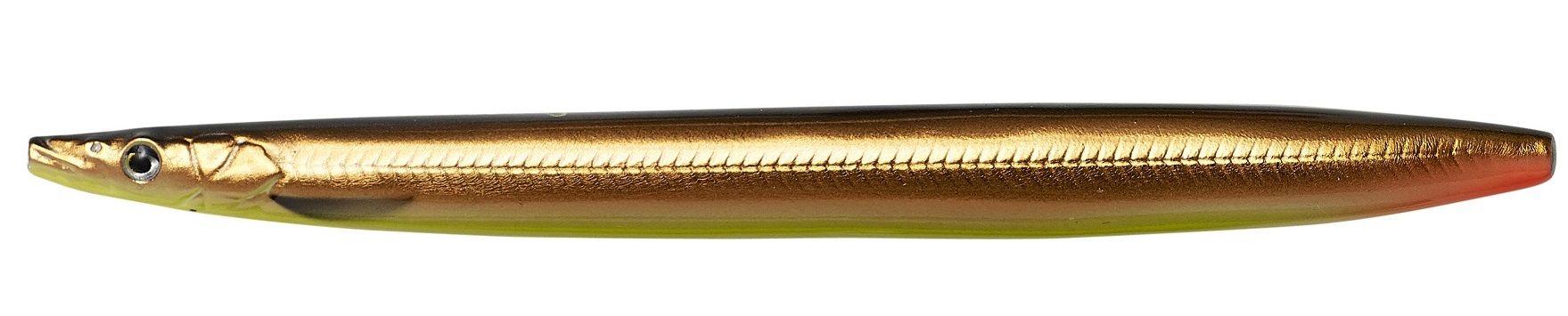 Savage Gear 3D Line Thru Sandeel 12,5cm 19gr - Black Copper UV