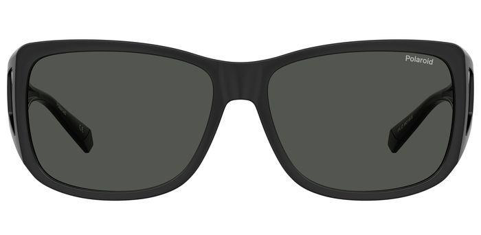 Polaroid PLD 9016/S Suncover Overzet zonnebril - Black frame / grey glasses