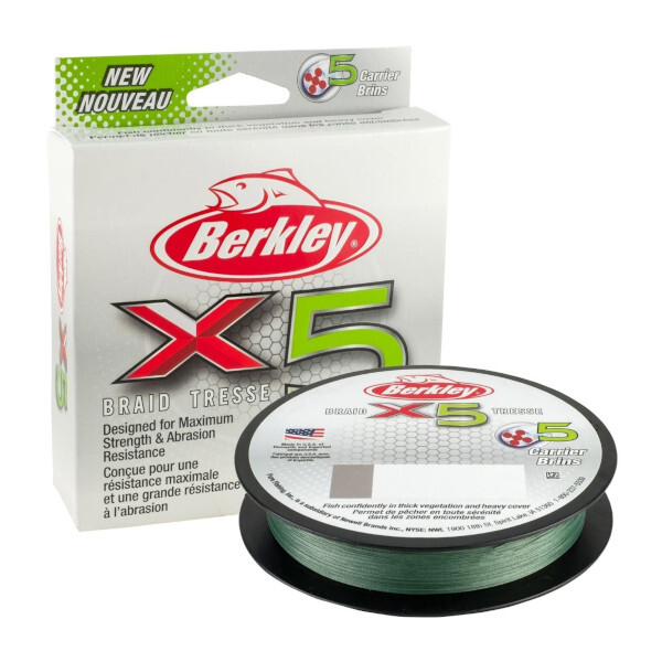 Berkley X5 Braid Low-Vis Green 150m