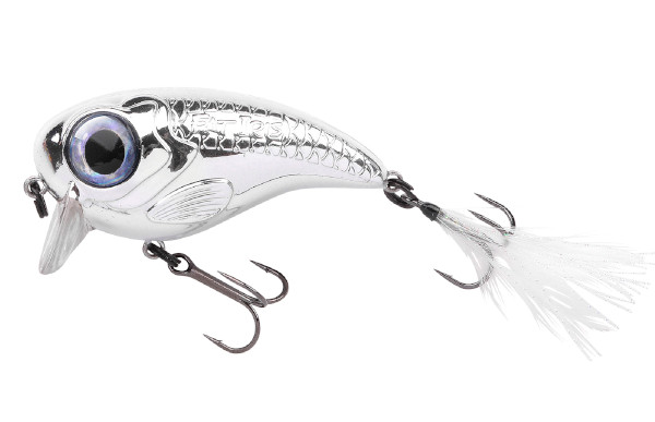 Spro Fat Iris 80 + Spro Stainless Wire Leaders - Mirror