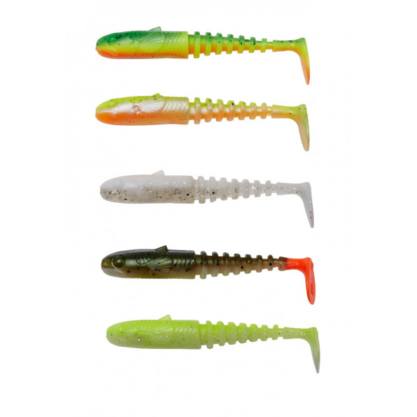 Savage Gear Gobster Shad Dark Water Mix Shad (5 stuks)