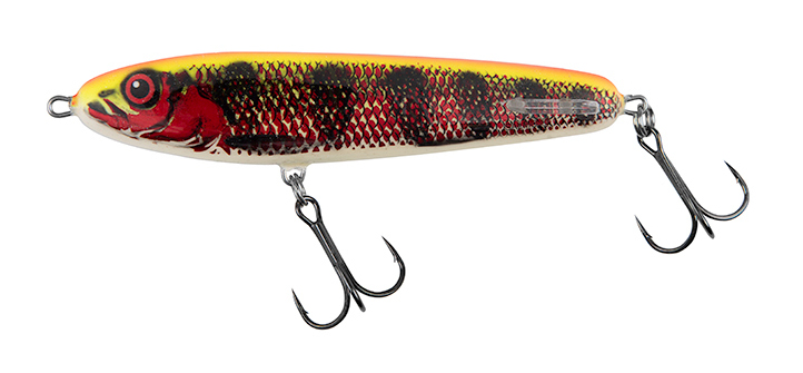 Salmo Sweeper Sinking Jerkbait 12cm (34g) - Holo Red Perch