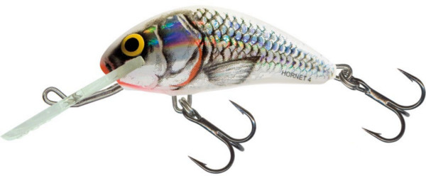 Salmo Hornet 4cm (keuze uit 17 opties) - Silver White Shad