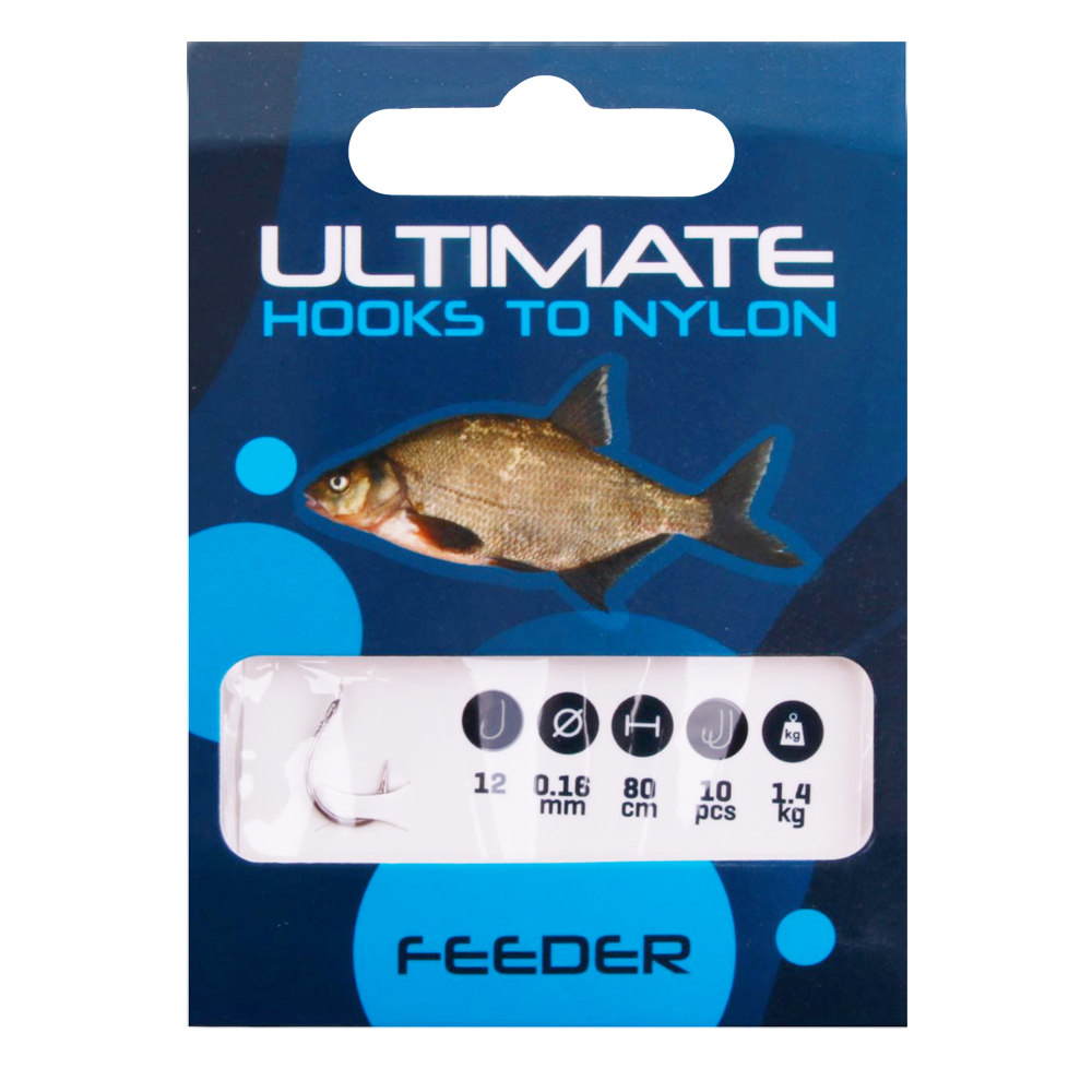Ultimate Specialist Feeder Set - Ultimate Hooks to Nylon