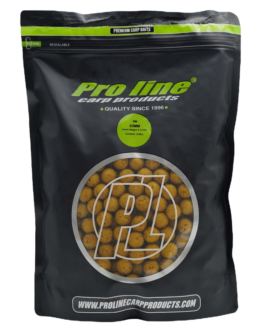 Pro Line Sweet Maggot & Cream Boilies (1kg)